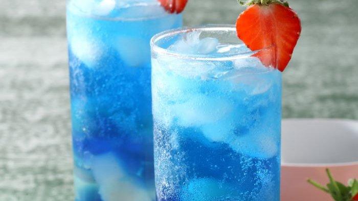 Resep Es Jeli Biru dan Cara Membuatnya - Tribun-medan.com