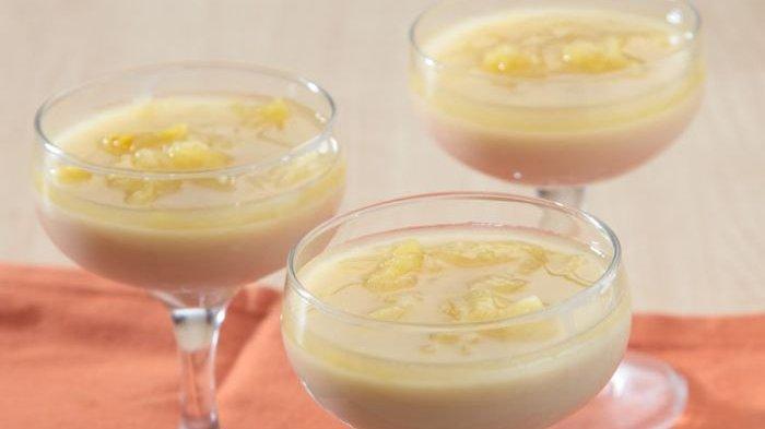 Resep Puding Kacang Saus Nanas