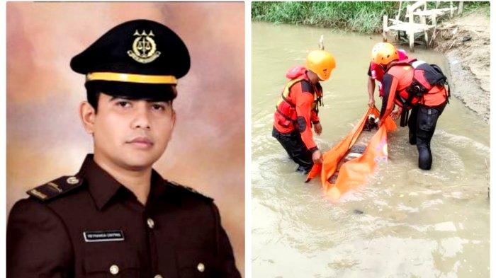 Sosok Reynanda Primta Ginting (26) merupakan ASN di Kejaksaan Negeri Simalungun Tahun 2025. Reynanda Primta Ginting (26) saat ini sebagai Staf Pidsus Kejaksaan Negeri (Kejari) Simalungun. Reynanda Primta Ginting dilaporkan hanyut di Sungai Silau Asahan pada Rabu (2/7/2025) sore. Kemudian, pada Kamis (3/7/2025) pagi, Reynanda Primta Ginting ditemukan Tim SAR gabungan sudah dalam keadaan meninggal dunia. (Kolase Tribun/Istimewa)