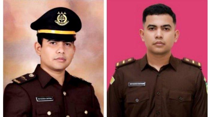 Sosok Reynanda Primta Ginting (26) merupakan ASN di Kejaksaan Negeri Simalungun Tahun 2025. Reynanda Primta Ginting (26) saat ini sebagai Staf Pidsus Kejaksaan Negeri (Kejari) Simalungun. Reynanda Primta Ginting dilaporkan hanyut di Sungai Silau Asahan pada Rabu (2/7/2025) sore. Kemudian, pada Kamis (3/7/2025) pagi, Reynanda Primta Ginting ditemukan Tim SAR gabungan sudah dalam keadaan meninggal dunia. (Kolase Tribun/Istimewa)