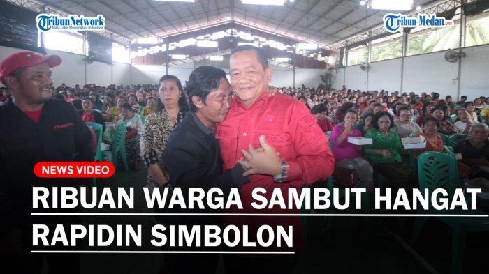 Ganjar Pranowo, Presiden. Rapidin Simbolon DPR RI, PDI Perjuangan Menang, begitulah riuh suara yang mengema di Gedung Serba Guna Harapan Bunda Kota Padang Sidimpuan