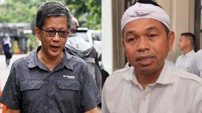 DIKRITIK DEDI MULYADI - Tangkapan layar sosok Rocky Gerung (kanan) kritik keras program Dedi Mulyadi (kiri) yakni memasukkan anak nakal ke barak militer. Rocky mengurai analisa menohok untuk sang Gubernur Jabar, disadur pada Kamis (22/5/2025).