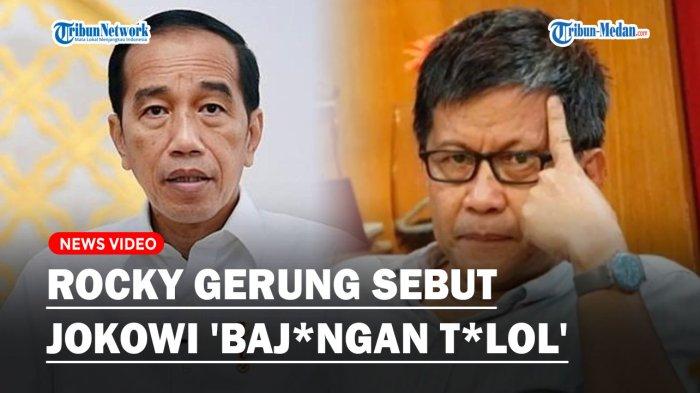 Pernyataan diduga bernada hinaan yang dilayangkan pengamat politik, Rocky Gerung membuat masyarakat memanas.