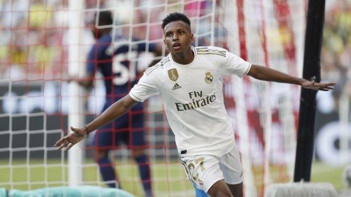 Penyerang Real Madrid Rodrygo Goes asal Brasil