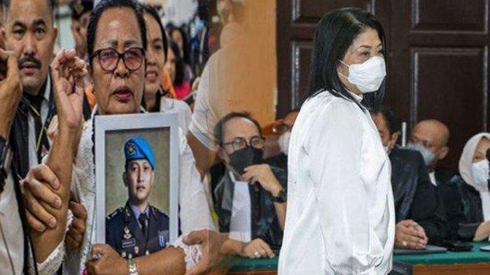 Putri Divonis 20 Tahun Penjara, Rosti Simanjuntak Menangis Histeris: Putri, Ini Yosua yang Kau Bunuh