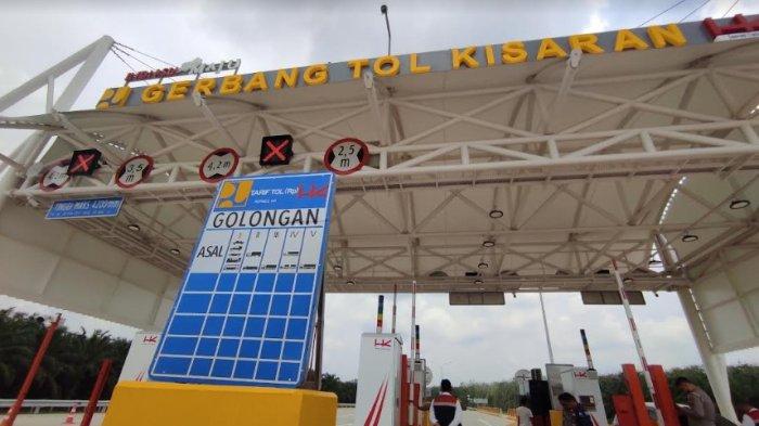 Ruas tol Limapuluh-Kisaran akan segera bertarif setelah satu bulan beroperasi geratis. Dalam waktu dekat, PT Hutama Karya akan menetapkan harga, Selasa (11/6/2024). (Alif Alqadri Harahap/tribun-medan.com)