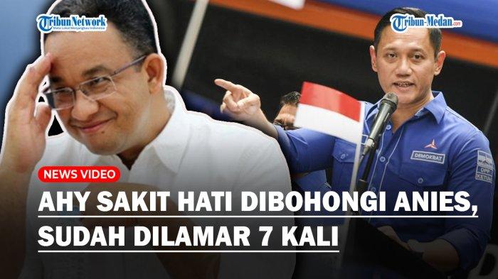 SEDIHNYA NASIB AHY, Sudah Dilamar Anies 7 Kali Malah Dikhianati, Pilih Cak Imin Jadi 'Pengantin'