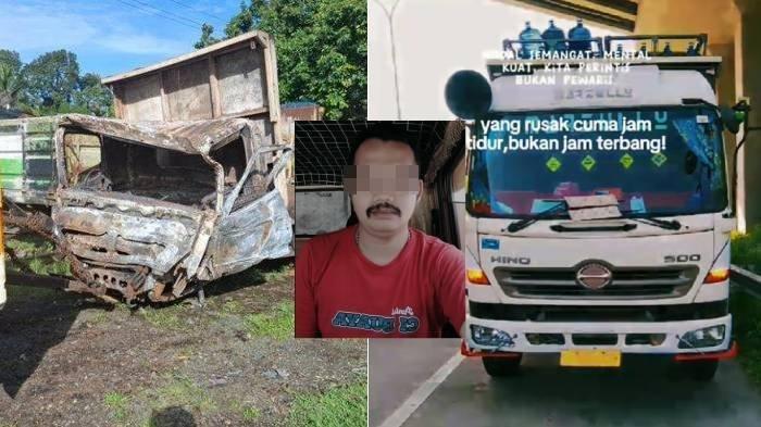 SOPIR GALON- Akun sosmed sopir biang kerok kecelakaan maut di Gerbang Tol Ciawi 2, Kelurahan Katulampa, Kabupaten Bogor, Rabu (5/2/2025). Bendi Wijaya kerap curhat soal jam kerja dan tidurnya.