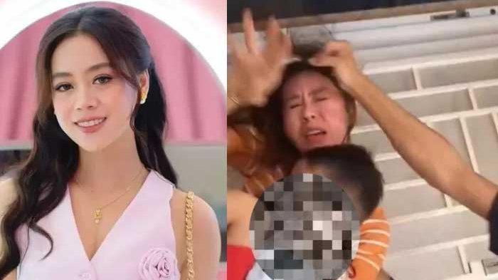 SOSOK Anastasia Noor, Selebgram Lampung Diduga Dianiaya Mantan Suami, Meringkuk Peluk Anak