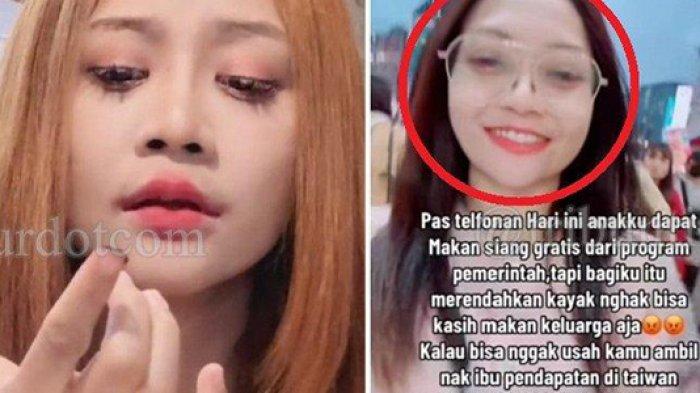 SOSOK Baby Aisyah TKW Viral Gegara Larang Anaknya Ambil Makan Siang Gratis, Ngaku Gajinya Rp44 Juta