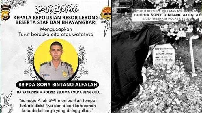 SOSOK Bripda Sony, Tewas Dibacok Saat Tangkap Pelaku Pembacokan, Sang Kekasih Pingsan: Baru Kemarin