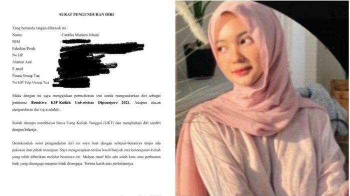 SOSOK Cantika Mutiara Johani, Penerima KIP Kuliah Bergaya Hedon, Dikritik Sampai Mengundurkan Diri
