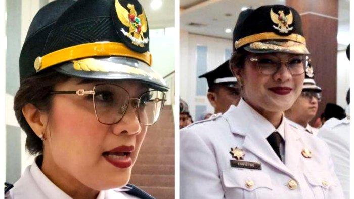 SOSOK Christine Desima Arthauli Tobing (36) membuka sejarah baru yang menjadi satu-satunya camat perempuan pertama dan non muslim yang dilantik oleh Wali Kota Depok, Supian Suri, pada Senin (26/5/25). (Istimewa)