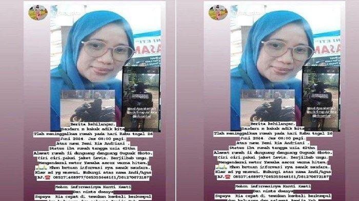SOSOK Feni, Petugas Koperasi di Sumbar Diduga Dibunuh dan Dibakar Nasabah, Sempat Dilaporkan Hilang
