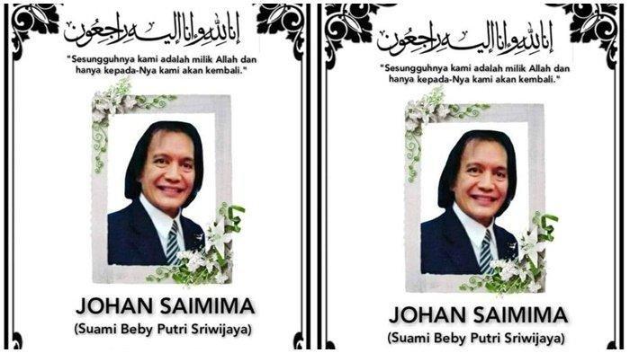 SOSOK Johan Saimima, Aktor Laga Pemain Sinetron Wiro Sableng hingga Saras 008, Kini Meninggal Dunia