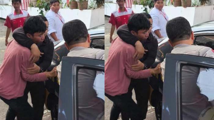 AMANKAN PELAKU PENIPUAN - Pria yang diduga kerap menipu dengan modus 