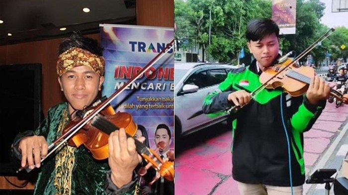 SOSOK Rismawanda, Juara Indonesia Mencari Bakat, Kini Jadi Driver Ojol, Main Biola di Lampu Merah