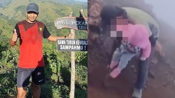 SOSOK Rudy yang Viral Ajak Balita Naik Gunung Kerinci, Ternyata Sering Muncak Bareng Istri dan Anak