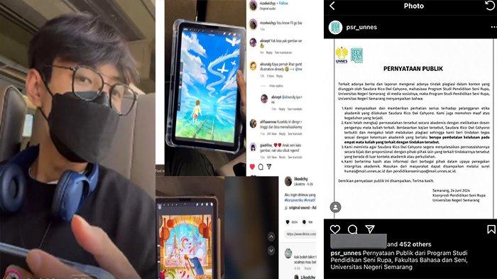 SOSOK Selebgram Rico Dwichy, Diduga Kerap Plagiat Karya Seni Artis Lain, Pihak Kampus Beri Sanksi
