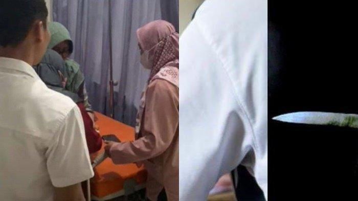 Sosok Wiwik Ustrini(49) guru SMP di Lamongan, yang menjadi korban pembacokan oleh siswanya sendiri, M (14) pada Rabu (15/11/2023).