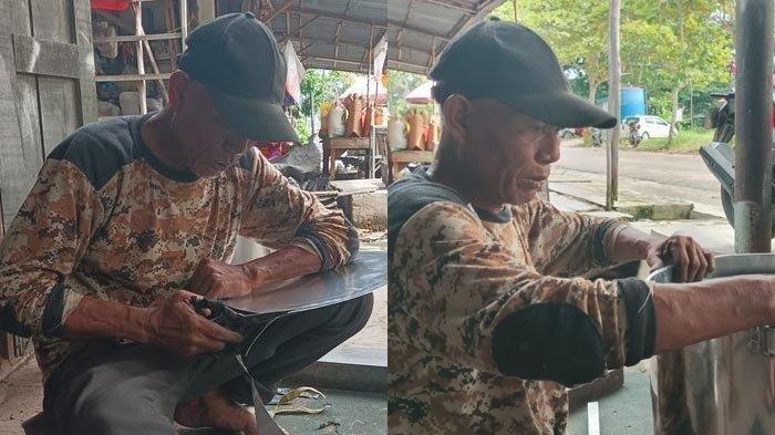 SOSOK Ujang, Tukang Servis Panci Bisa Sekolahkan Anak hingga S2, Sebulan Bisa Dapat Rp 3 Juta 