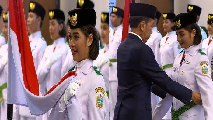SOSOK Violetha boru Sianturi Pelajar Asal Sibolga, Pimpin Upacara Pengukuhan Paskibraka di IKN