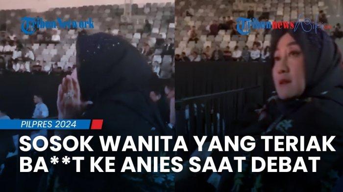 SOSOK Wanita Teriaki Anies 'Bacot' saat Debat Capres, KPU Akhirnya Bongkar Identitasnya