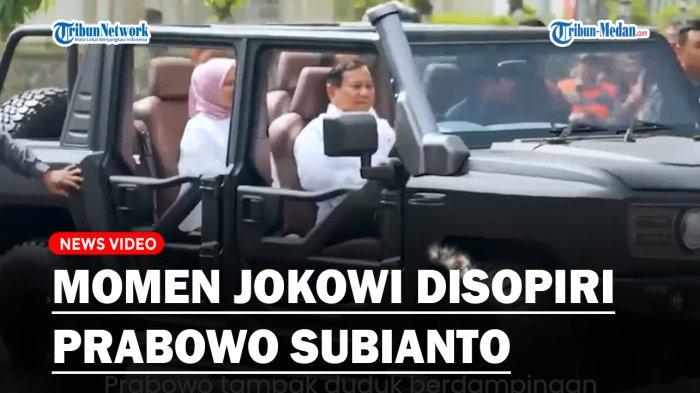 Saat Presiden Jokowi ke PT Pindad Disopiri Prabowo Subianto