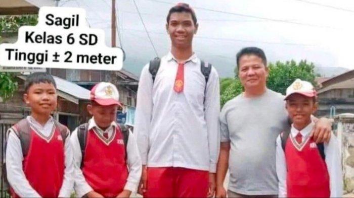 Sagil Muhammad Rizky merupakan siswa SD 36/III Belui, Kecamatan Depati Tujuh, Kabupaten Kerinci, Provinsi Jambi. (Istimewa)