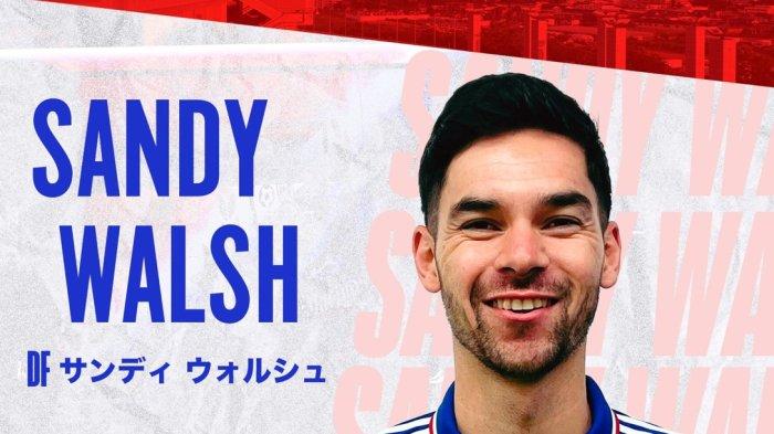 Bek Timnas Indonesia, Sandy Walsh resmi bergabung ke klub Liga Jepang, Yokohama F Marino.