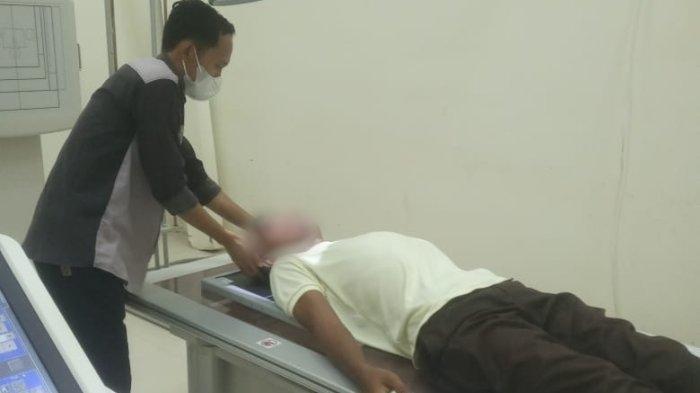 Satpam Baank, Gio, diaaniaya Kapolsek Komoado AKP Ivans Drajata