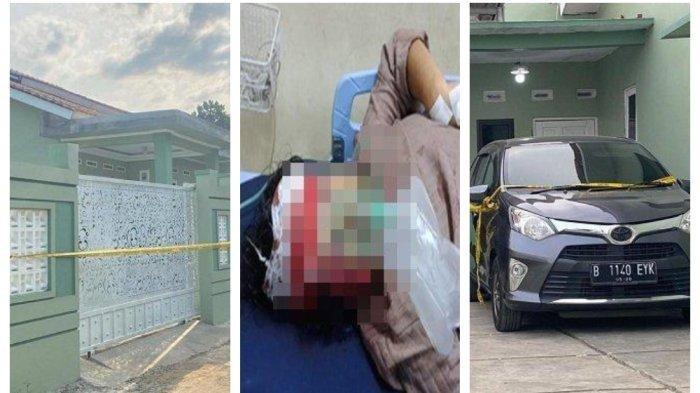 Satu keluarga dibantai oleh perampok di Kampung Cimayang, Desa Cimayang, Kecamatan Pamijahan, Kabupaten Bogor, Jawa Barat, Rabu (18/9/2024).