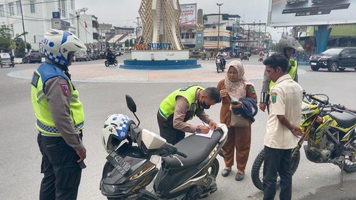 Ilustrasi kena tilang