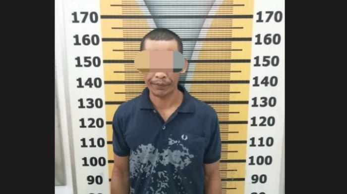 Seorang pelaku tindak pidana narkotika jenis sabusabu diamankan Satres Narkoba Tebingtinggi bersama sejumlah barang bukti berupa lima paket sabu, Rabu (30/8/2023)