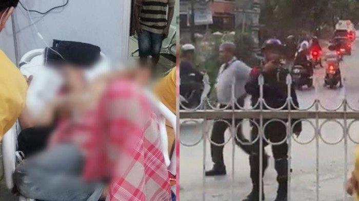 Seorang polisi ditikam pengedar narkoba ketika sedang melakukan penggerebekan. 