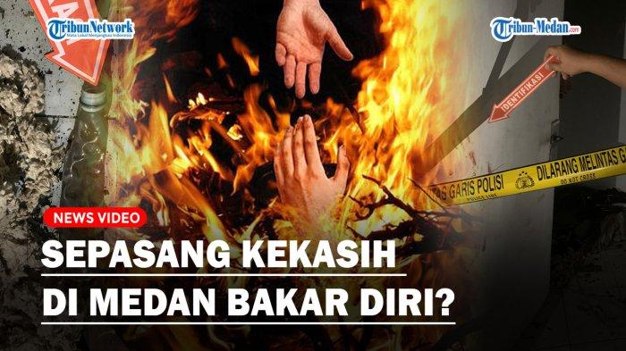 Sepasang kekasih atas nama Reza dan Suci yang tinggal di kos-kosan di Jalan Bunga Asoka diduga coba mengakhiri hidup dengan membakar diri.