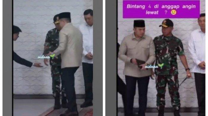 SESKAB Teddy dan Panglima TNI (TikTok)