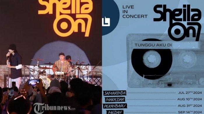 Sheila on 7 akan menggelar konser di 5 kota, salah satunya di Kota Medan