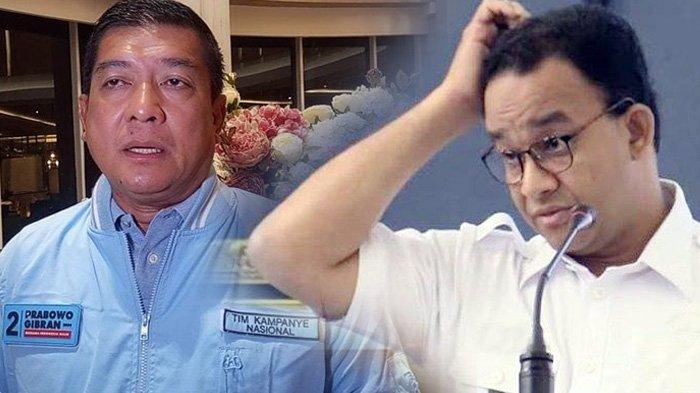 Wakil Ketua Tim Kampanye Nasional (TKN) Prabowo Subianto-Gibran Rakabuming Raka, Silfester Matutina meminta capres nomor urut 1 Anies Baswedan untuk tidak berhalusinasi terkait hasil Pilpres 2024. (Tribun-medan.com)