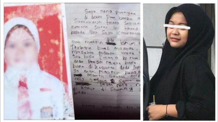 Tragedi kematian Putriyan, seorang siswi SMP berusia 15 tahun yang nekat mengakhiri hidupnya dengan menabrakkan diri ke kereta api di Cikarang Utara, Bekasi, Jawa Barat, pada Selasa (27/8/2024) lalu, masih sorotan warganet di media sosial. (x/kolase tribun medan)