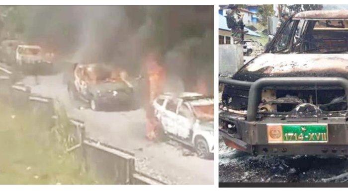 Situasi mencekam di Mulia, Ibu Kota Kabupaten Puncak Jaya, Provinsi Papua Tengah, pasca-tewasnya tiga warga akibat ditembak oleh aparat. (Tribun Papua)