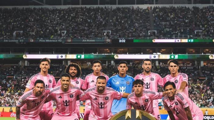 SKUAT INTER MIAMI - Inter Miami buat sejarah berhasil lolos babak 16 besar Piala Dunia Klub 2025.