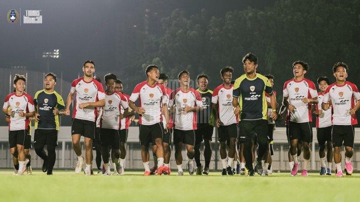 Skuat Timnas U20 Indonesia menjalani latihan di Jakarta jelang Kualifikasi Piala Asia U20-2025