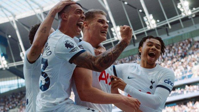 Selebrasi Pemain Tottenham  