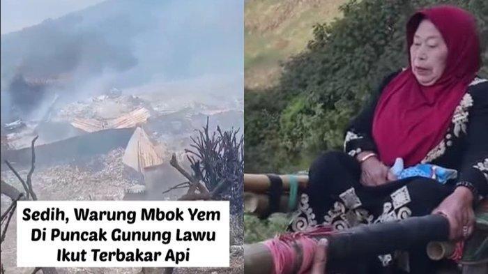 Sosok Mbok Yem, Warungnya Viral Disebut-sebut Ikut Terbakar saat Kebakaran Gunung Lawu