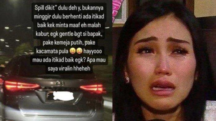 Sosok Pria Penabrak Ayu Ting Ting di Tol, Ogah Minta Maaf Usai Serempet Sang Pedangdut, Ini Pelatnya