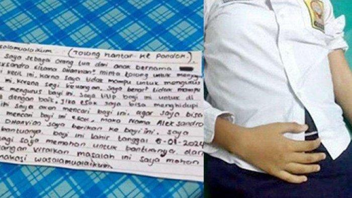 Sosok pacar siswi SMP pembuang bayi sekaligus ayah biologis dari bayi yang dibuang dengan surat wasiat di Banyuwangi akhirnya diamankan.