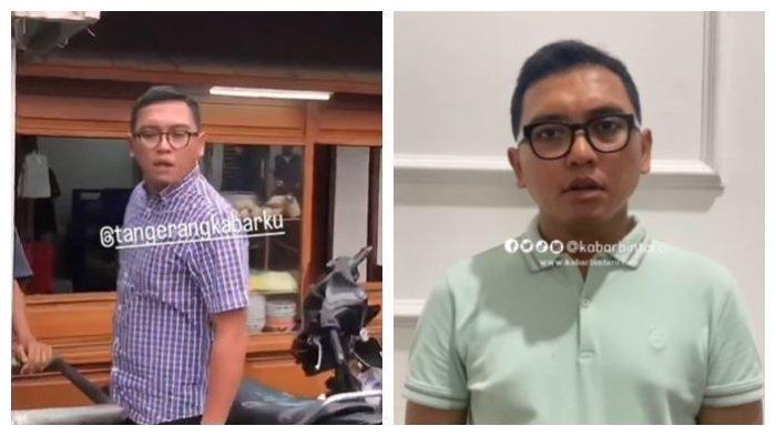 Sosok pria yang viral meludah pengendara mobil terkuak. Pria tersebut telah membuat video permintaan maaf.  