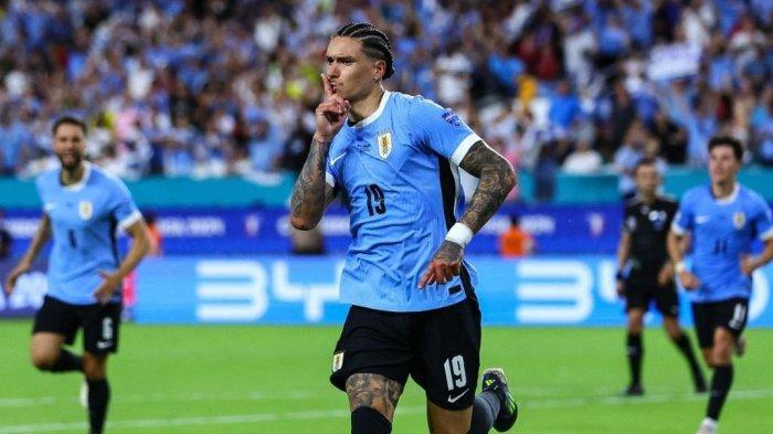 Striker Timnas Uruguay Darwin Nunez