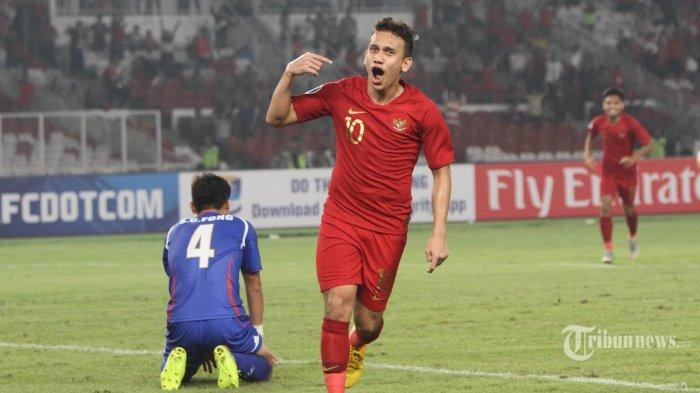 Striker timnas Indonesia Egy Maulana